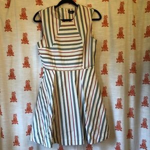 Multi-colored striped dress by Kate Spade Saturday